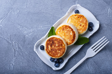Cottage cheese pancakes