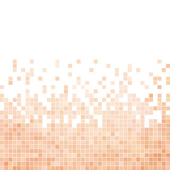 abstract vector square pixel mosaic background