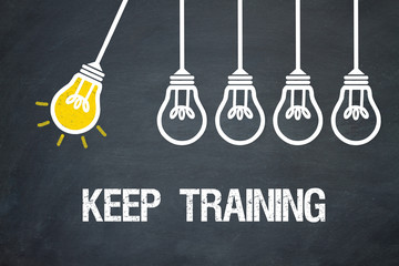 Fototapeta premium Keep Training
