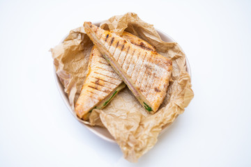 Panini on a white background