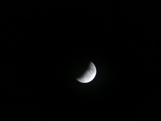 Partielle Mondfinsternis am 16. Juli 2019