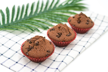 Baking course, hand-made chocolate cupcakes