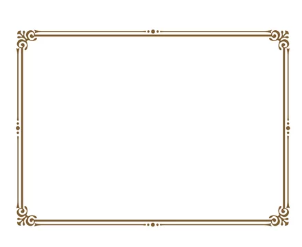 アンティークフレーム ゴージャスで高級感のあるフレームテンプレート ビンテージ風 レトロ調 装飾素材 Stock Vector Adobe Stock