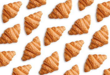 Pattern from croissants