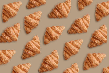 Pattern from croissants