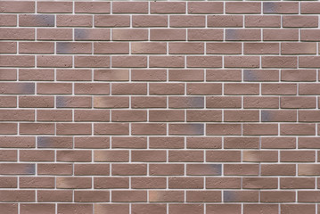 New brick wall closeup