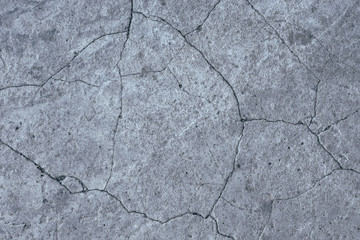 Obraz premium old gray concrete wall background crack texture
