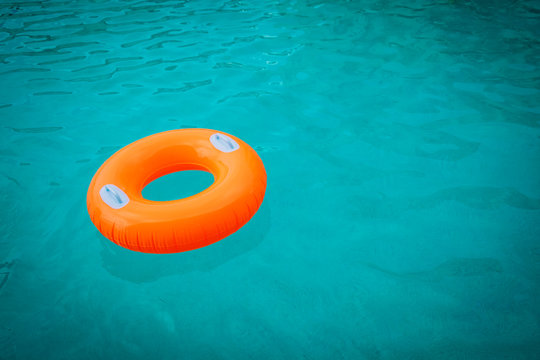 Kids Floatie In The Pool, Water Safety And Summer Fun