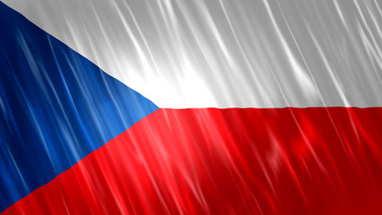 Fototapeta premium Czech Republic Flag