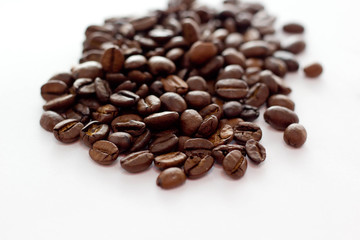 A bunch of coffee beans