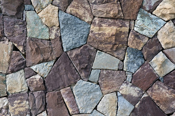 Natural Stone Wall for Background, Texture and Wallpaper