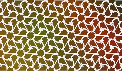 Obraz premium Vector Design. Illustration With Triangles Line. Modern Decorative Background. Pastel gradient color