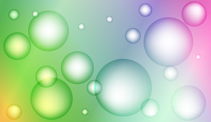 Pastel Multicolored geometric drop abstract background. Design for cover page, poster, banner of websites. Vector illustration.