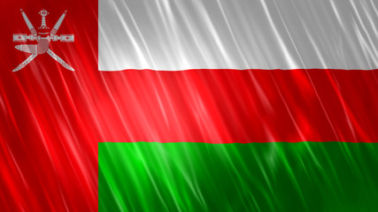 Fototapeta premium Oman Flag 
