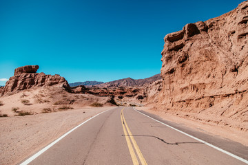 landscapes of Argentine routes