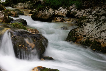 Fototapeta na wymiar Mostnica gorge