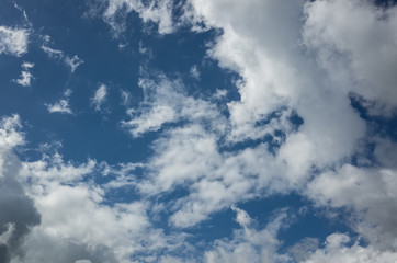 Obraz premium white clouds on sky