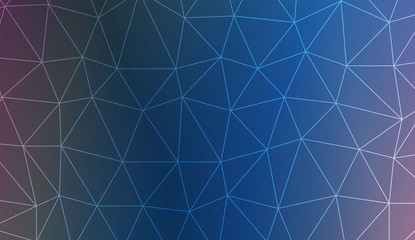 Fototapeta premium Modern geometrical abstract background with polygonal elements Style for your business design. Vector illustration. Creative gradient color.