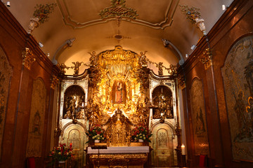 Gnadenbild der Jungfrau Maria in Loreto-Kapelle, Wallfahrtskirche, Rankweil, Vorarlberg
