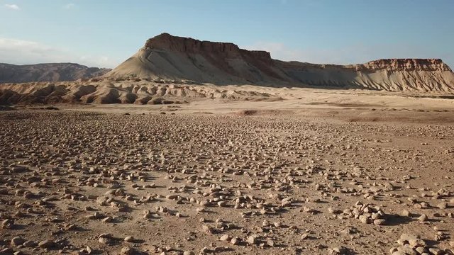 Mount Zin Flight View Flying Close to the ground at Mount Zin The desert of Israel