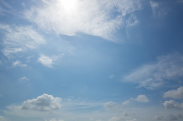 Fototapeta premium clouds on blue sky