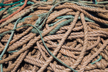 Fish net background texture