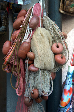 fishing net with floats