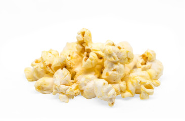 Close-up sweet butter popcorn