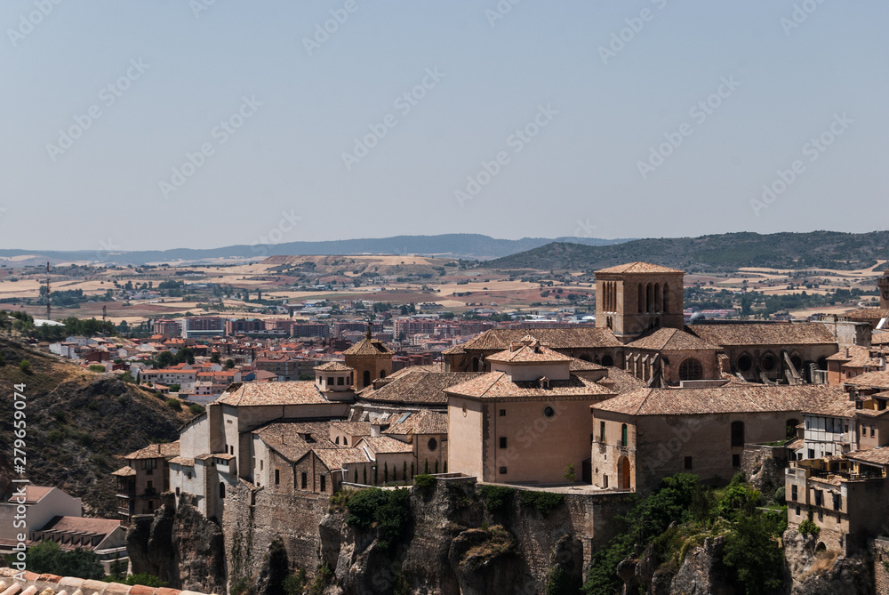 Wall mural SKYLINE OF CUENCA, SPAIN 2