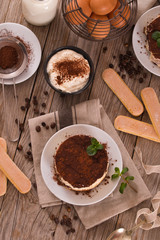 Tiramisu cake.