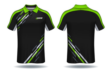 T-shirt polo design, Sport jersey template.	