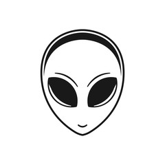 Alien design. Vector illustration. Isolated.