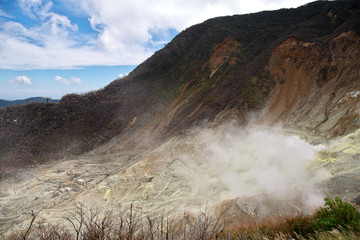 火山と硫黄