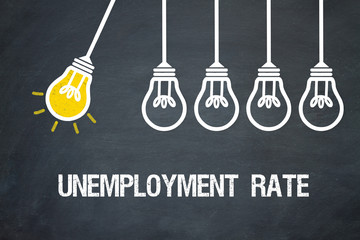 Fototapeta premium Unemployment Rate