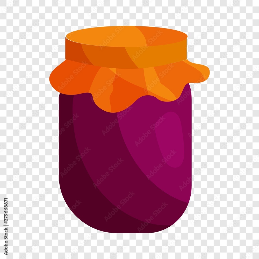 Poster jam icon in cartoon style isolated on background for any web design