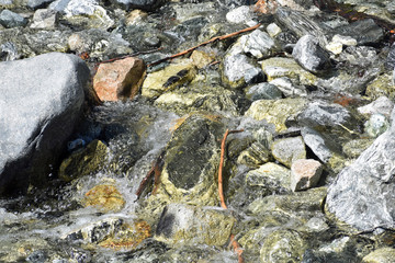 Creek over Rocks