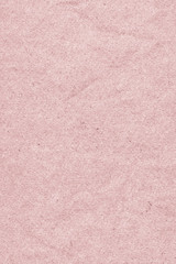 Fototapeta na wymiar Pink Striped Recycle Kraft Paper Coarse Crumpled Grunge Texture