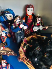 Obraz premium handmade doll in Armenian national costume