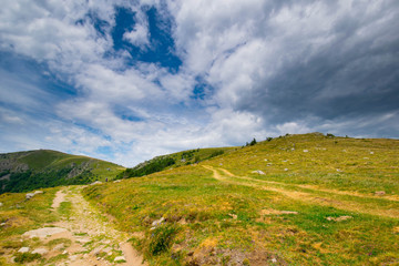 Bergwelt der vogesen zwischen Gaschney und Hohneck