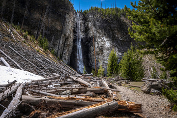Fairy Falls Yellowstone National Park