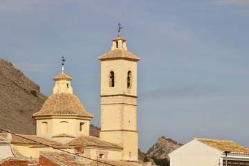 Obraz premium Iglesia de San Sebastián de Ricote, Murcia, España