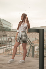 Obraz premium berlin city girl