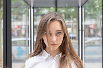 Fototapeta premium berlin city girl