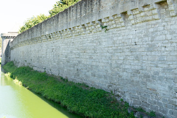 medieval town of Guérande ramparts and fortified towers and gates