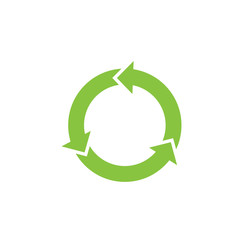 Recycle icon template color editable. Recycle symbol vector sign isolated on white background. Simple logo vector illustration for graphic and web design.