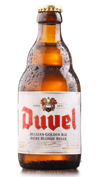 Bottle of Duvel beer