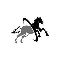 Fototapeta na wymiar horse logo,animal logo,horse vector