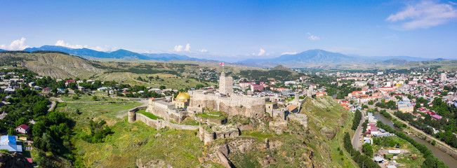 panoramic view of Rabati Castle is a medieval castle in Akhaltsikhe, south Georgia. It is built in the 13-th century.