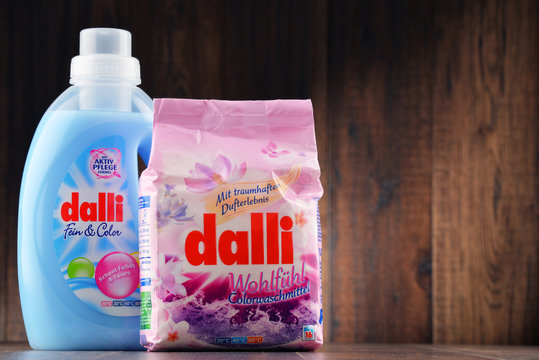 Dalli laundry detergent products
