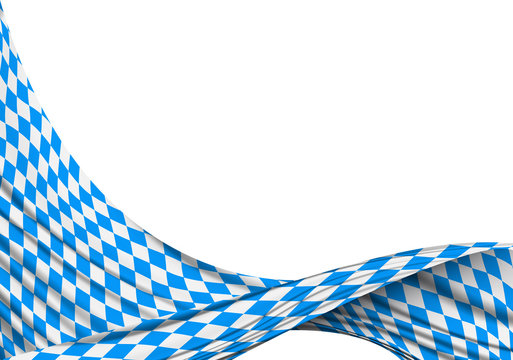 Bayern Fahne - Oktoberfest Bayern-Deko